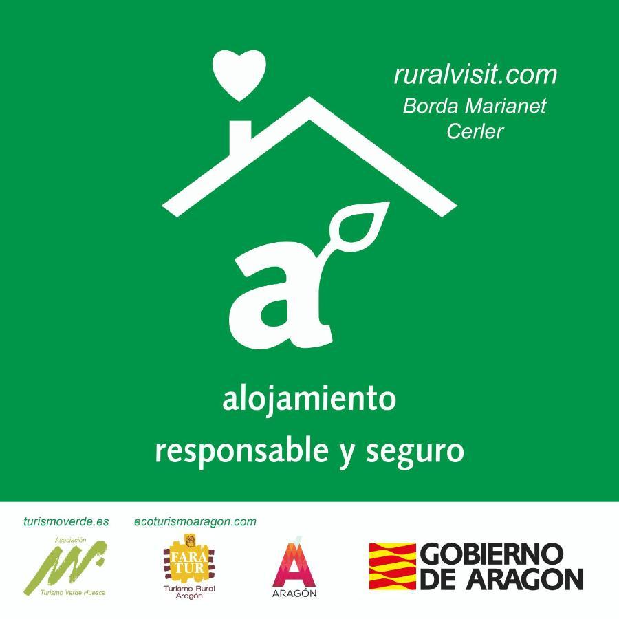 Casa Rural Borda Marianet Cerler Exterior foto